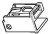 1-1355524-3, Automotive Connectors MQS ABDECKKAPPE 12P