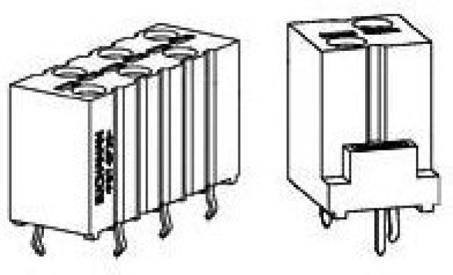 1811957-1, TERMINAL BLOCK, STANDARD, 2 POSITION, 18-16AWG 1811957-1, TERMINAL BLOCK, STANDARD, 2 POSITION, 18-16AWG