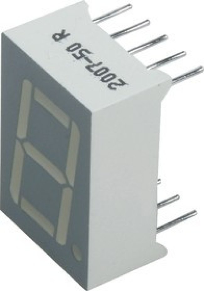 SC56-11SRWA, Дисплей: LED, 7-сегментный, 14,22мм, 0,56", II.зн: 1, красный, катод SC56-11SRWA, Дисплей: LED, 7-сегментный, 14,22мм, 0,56", II.зн: 1, красный, катод