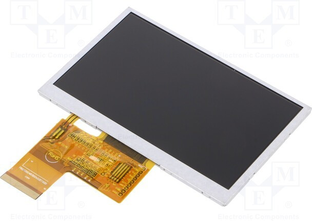 RFE430V-AZW-DNN, Дисплей: TFT, 4,3", 480x272, Подсвет: LED, Размер окна: 98,9x57,7мм RFE430V-AZW-DNN, Дисплей: TFT, 4,3", 480x272, Подсвет: LED, Размер окна: 98,9x57,7мм