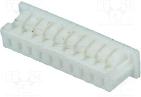 NX1251-10PFS, Вилка, провод-плата, "мама", 1,25мм, PIN: 10, без контактов, 125В