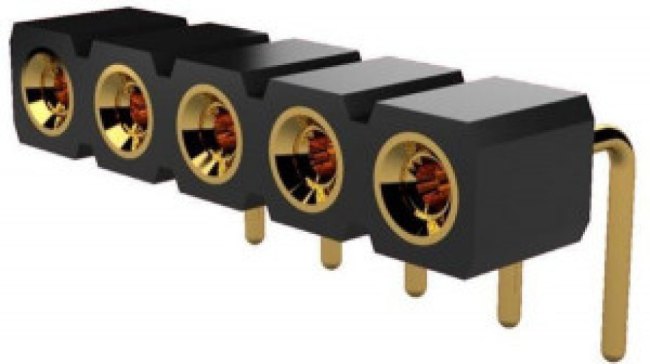 399-87-110-10-003101, 10 Way Right Angle Through Hole 2.54mm SIL Socket, Solder, 3A 100 V ac, 150 V dc