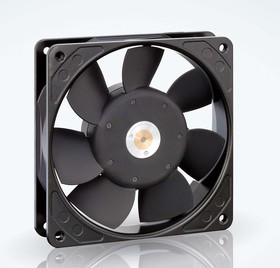 9906, 9900 Series Axial Fan, 115 V ac, AC Operation, 135m³/h, 14W, 104mA Max, IP20, 119 x 119 x 25mm
