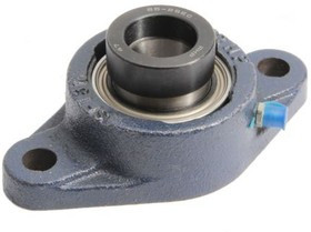 2 Hole Flange Bearing Unit, SFT30EC, 30mm ID