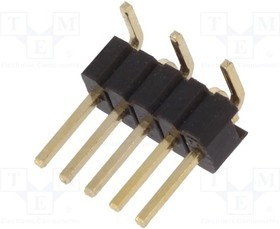 ZL321-5P, Штыревой, IDC, "папа", PIN 5, прямой, 1,27мм, SMD, позолота ZL321-5P, Штыревой, IDC, "папа", PIN 5, прямой, 1,27мм, SMD, позолота