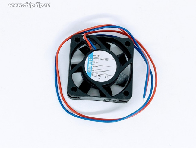 Вентилятор Ebmpapst 405FH DC 5V 180mA 0,9W 40x10 2pin Вентилятор Ebmpapst 405FH DC 5V 180mA 0,9W 40x10 2pin
