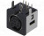 MDC-208, Гнездо, DIN mini, "мама", PIN 8, THT, угловой 90°