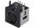MDC-208, Гнездо, DIN mini, "мама", PIN 8, THT, угловой 90°
