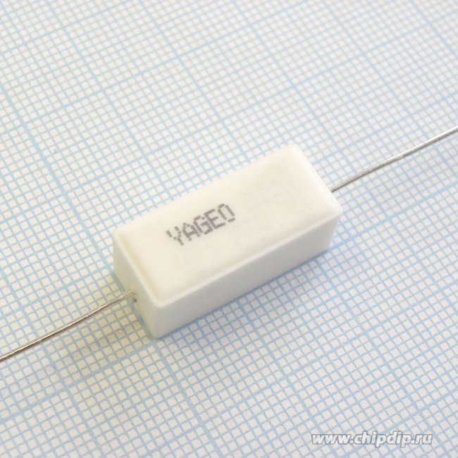 SQP500JB-4R3, Wirewound Resistors - Through Hole 5W 4.3 Ohm 5%