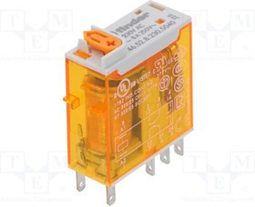46.52.8.230.5040, Реле: электромагнитное, DPDT, Uобмотки: 230ВAC, 8A/250ВAC, 15А