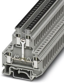 2791388, UKK 5-PV Series Grey DIN Rail Terminal Block, Double-Level, Screw Termination 2791388, UKK 5-PV Series Grey DIN Rail Terminal Block, Double-Level, Screw Termination
