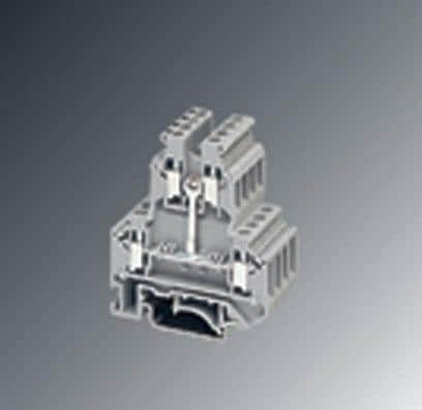 2791388, UKK 5-PV Series Grey DIN Rail Terminal Block, Double-Level, Screw Termination 2791388, UKK 5-PV Series Grey DIN Rail Terminal Block, Double-Level, Screw Termination