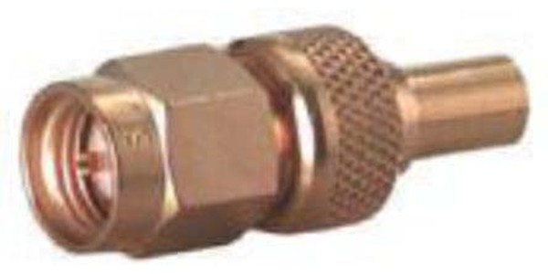 33_SMA-MCX-50-1/111_NE, RF Adapters - Between Series SMA plug(m) to MCX jack(f)