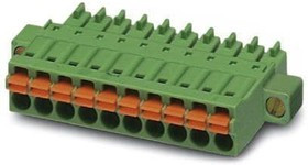 1748435, Pluggable Terminal Blocks 10 Pos 3.81mm pitch Plug 24-16AWG Spring