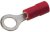 19057-0030, Клемма с кольцевым наконечником, M4, #8, 18 AWG, 1.5 мм², Avikrimp 19057, Красный