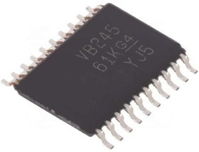 SN74ALVCH245PW, IC: digital; bus transceiver; Ch: 8; SMD; TSSOP20; 1.65?3.6VDC; tube