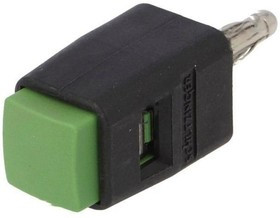 SDK 502 / GN, Green Male Banana Plug, 4 mm Connector, 16A, 30 V ac, 60V dc, Nickel Plating SDK 502 / GN, Green Male Banana Plug, 4 mm Connector, 16A, 30 V ac, 60V dc, Nickel Plating