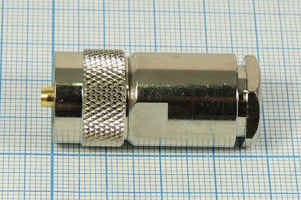Разъем UHF вилка, RG8X