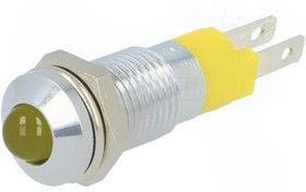 SMQD 08114, Индикат.лампа: LED, выпуклый, 24-28ВDC, Отв: d8,2мм, IP40, металл SMQD 08114, Индикат.лампа: LED, выпуклый, 24-28ВDC, Отв: d8,2мм, IP40, металл