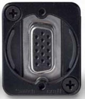 EHHD15FFB, D-Sub Dualport Connectors EH CONN HD15 F-F BLA EHHD15FFB, D-Sub Dualport Connectors EH CONN HD15 F-F BLA
