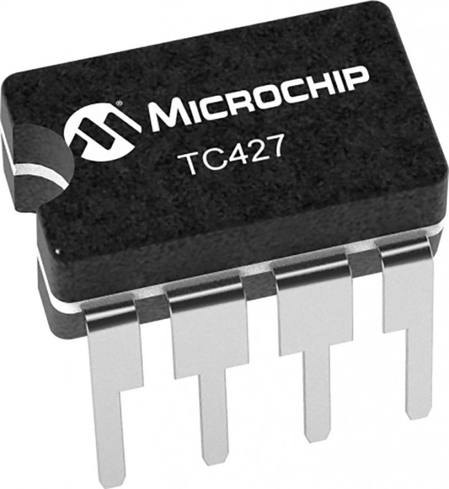 TC427CPA, Двойной драйвер МОП-транзистора, низкой стороны, питание 4.5В-18В, 1.5А, 75нс, DIP-8 TC427CPA, Двойной драйвер МОП-транзистора, низкой стороны, питание 4.5В-18В, 1.5А, 75нс, DIP-8
