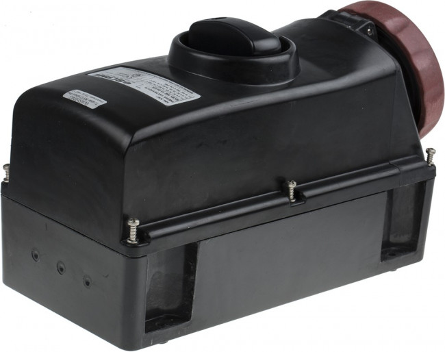 504.3287, IP66 Red Surface Mount 3P + N + E Power Connector Socket ATEX, IECEx, Rated At 32A, 346 415 V