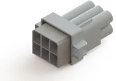 567-006-000-310, Pin &amp; Socket Connectors 6P 5A MALE HSNG BLK 5.0 x 5.9MM PITCH