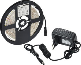 Комплект светодиодной подсветки "Сделай сам" DIY (лента LED 5м LSR-2835W60-4.8-IP65-12В + драйвер + выключатель) IEK 2LSR1-2-060-65-1-05-S1 Комплект светодиодной подсветки "Сделай сам" DIY (лента LED 5м LSR-2835W60-4.8-IP65-12В + драйвер + выключатель) IEK 2LSR1-2-060-65-1-05-S1