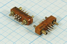 Разъем Прямоугольный соединитель вилка,контакты 8P, РПММ1-8Ш1