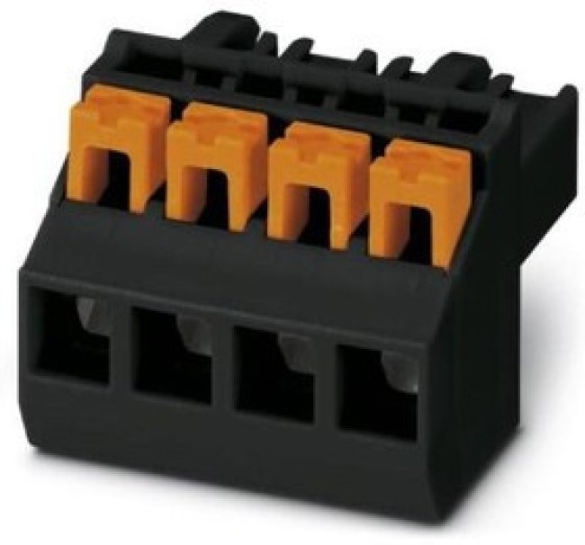 2202757, Pluggable Terminal Blocks PSPT 2,5/ 4-ST BK