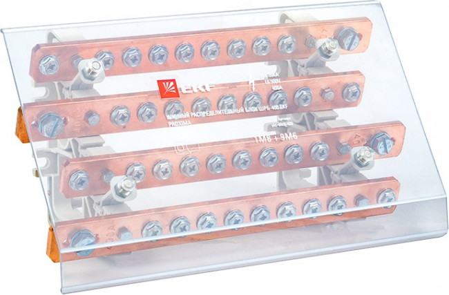 Блок распределительный шинный ШРБ-400 EKF plc-shrb-400 Блок распределительный шинный ШРБ-400 EKF plc-shrb-400