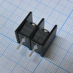 DG25C-B-02P-13, Клеммник 2-контактный шаг 7.62мм DG25C-B-02P-13, Клеммник 2-контактный шаг 7.62мм