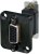 D-Sub socket, 15 pole, standard, equipped, straight, NADB15FF-B D-Sub socket, 15 pole, standard, equipped, straight, NADB15FF-B