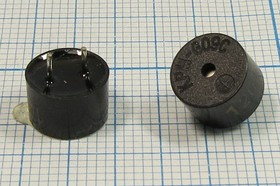 Излучатель звука магнитоэлектрический без генератора 3В/25 Ом, 9x6мм; зм 9x 6\ 3,0\25\2,731\2P4\ KPM