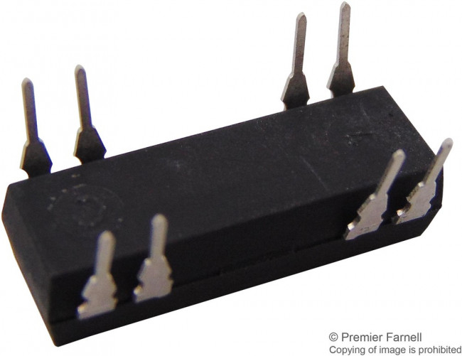 DIP05-1A72-12L, Реле электромеханическое, Uкат. 5В, AC-DC, Iком 0,5А, UDC 200В