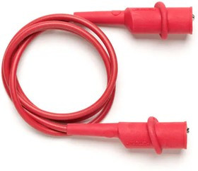 POM-6576-36-2, Измерительный провод; 10А; зажим "крокодил" / зажим "крокодил"