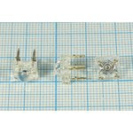 Светодиод пиранья 7,62x7,62x5,1 мм, белый холодный, 3000 мкд, 90 градусов, линза прозрачная, DFL7605