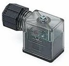 1212080080, Circular DIN Connectors TYPE B IND TRANSPARENT C4 24V