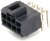 105314-1308, Headers & Wire Housings NanoFit RA Hdr TH DR 8Ckt 0.76um Au Blk 105314-1308, Headers & Wire Housings NanoFit RA Hdr TH DR 8Ckt 0.76um Au Blk