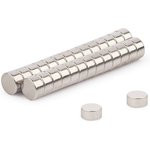 Неодимовый магнит диск 6х3 мм, N35SH, диаметральное