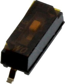TDA01H0SB1R, DIP Switches / SIP Switches SM HalfPitch DIP Swt SPST, 1 POS, STerm