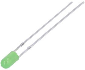 OSG5TA3E34B, LED; 3mm; green; 750?1120mcd; 30°; Front: convex; 2.8?3.6V OSG5TA3E34B, LED; 3mm; green; 750?1120mcd; 30°; Front: convex; 2.8?3.6V