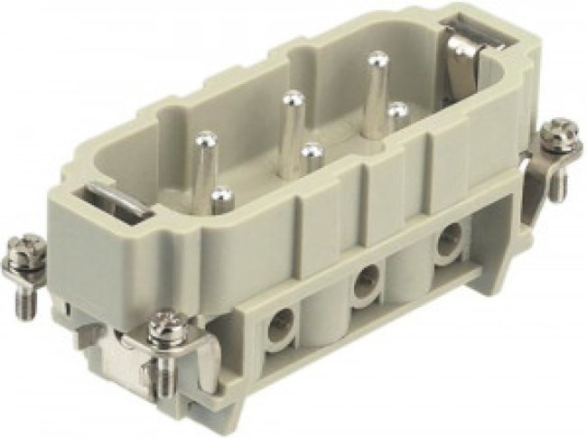 09310062611, Heavy Duty Power Connectors MALE INSERT 12 POLES SCW TERM 09310062611, Heavy Duty Power Connectors MALE INSERT 12 POLES SCW TERM