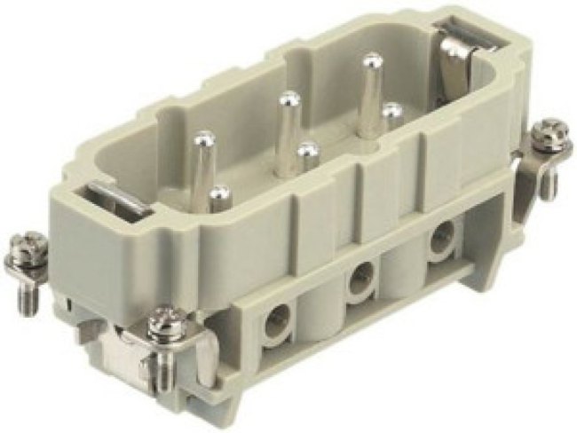 09310062611, Heavy Duty Power Connectors MALE INSERT 12 POLES SCW TERM 09310062611, Heavy Duty Power Connectors MALE INSERT 12 POLES SCW TERM