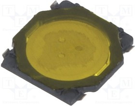 TVAU22BB, Микропереключатель TACT, Положения 2, 0,05A/12ВDC, SMT, OFF-(ON)