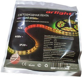 SPI-5000-AM, светод.лента 12 В RGB (5060, 180 LED x1, 1804) (1м)