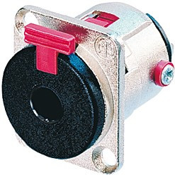 Neutrik NJ3FP6C панельный разъем Jack 6.3мм TRS (стерео) гнездо, металлический корпус