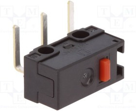 AH1860619-A, Микропереключатель SNAP ACTION; без рычага; SPDT; 3A/125ВAC