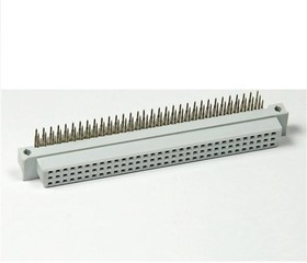 DIN-096RPC-S1-HM, DIN 41612 Connectors 96P INVERSE VRT PLG DIN 41612