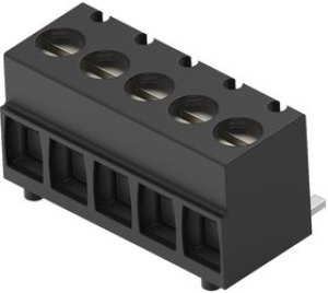 2383942-5, Клеммная колодка типа провод к плате, 3.5 мм, 5 вывод(-ов), 28 AWG, 16 AWG, 1.31 мм², Винт